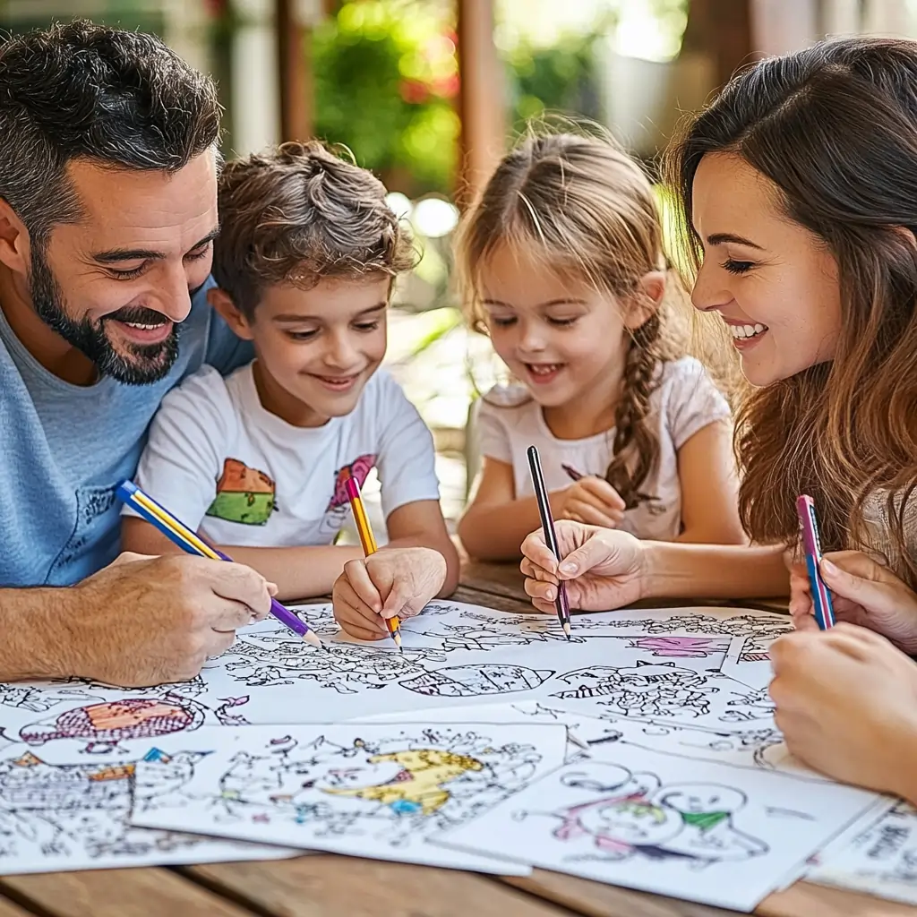 Free Printable Coloring Pages for Kids & Adults