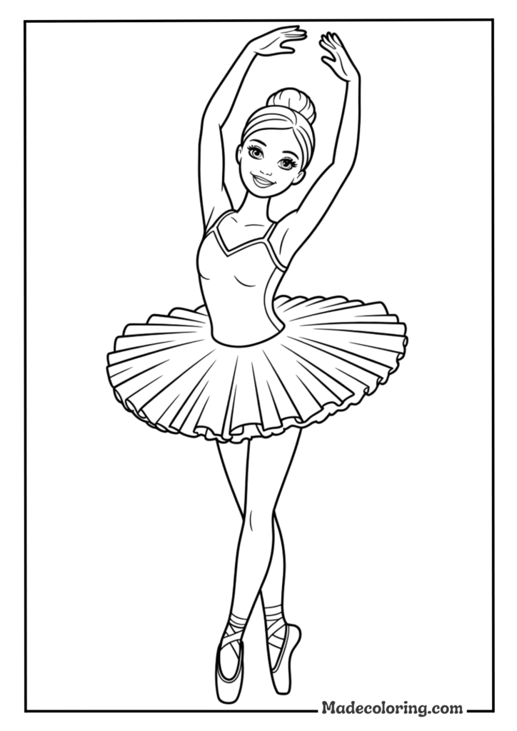 Barbie Ballerina Pose