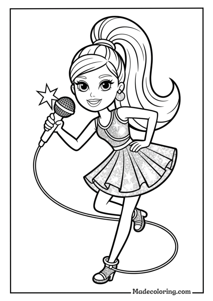 Barbie Popstar Microphone