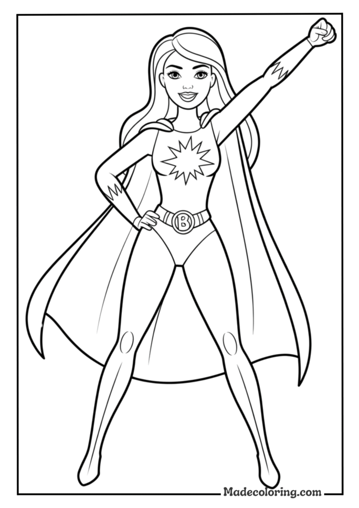 Barbie Superhero Cape