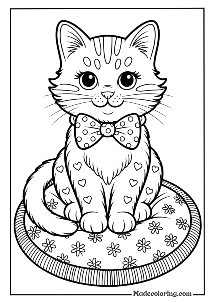 Cat Wearing a Bow Tie