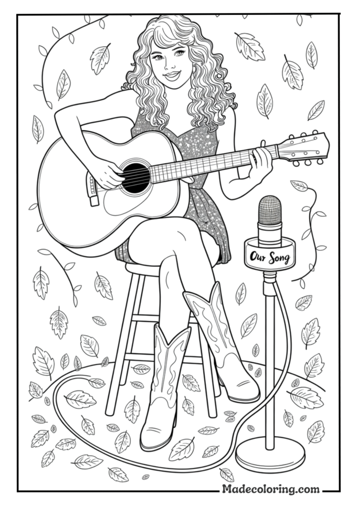 Debut Era Taylor Swift with Guitar.png