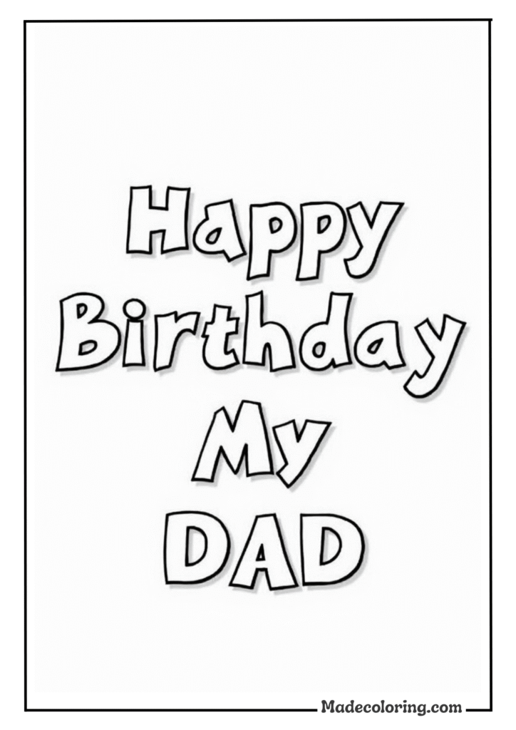 Happy Birthday Dad