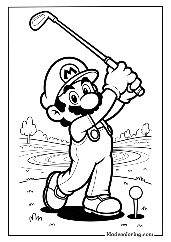 Mario Play Golf
