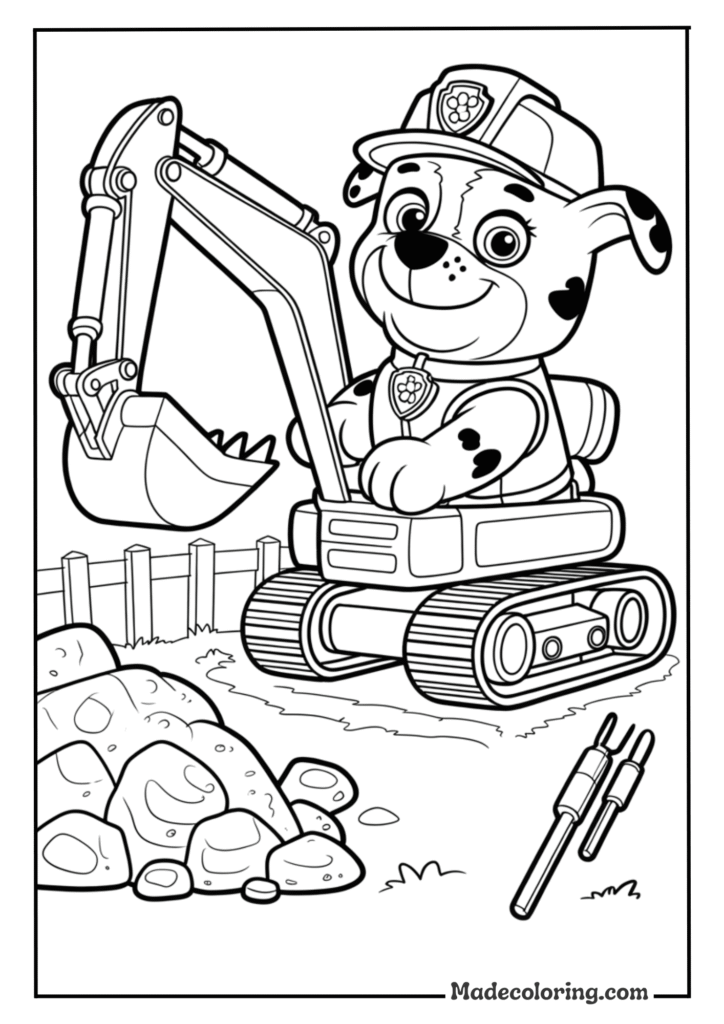 Rubble From Paw Patrol