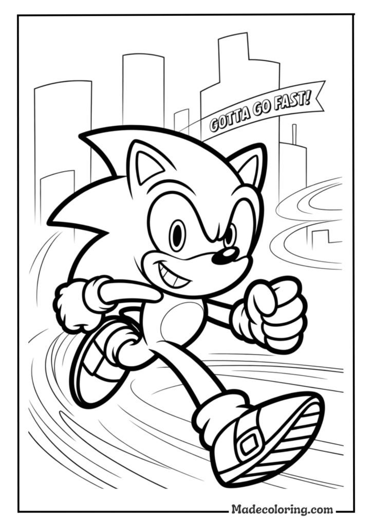 Smiling Sonic