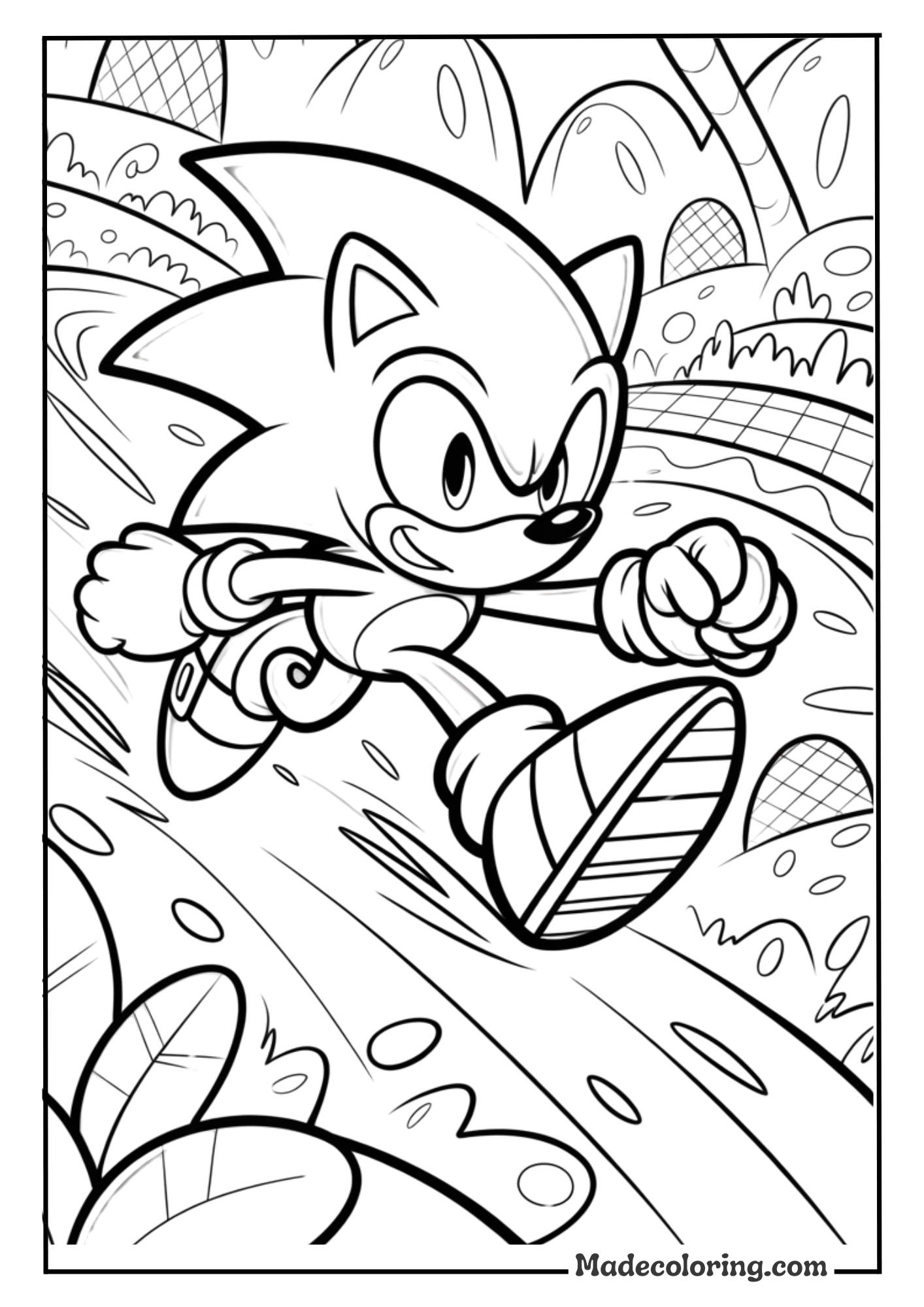 62 Sonic coloring pages Free PDF Printables