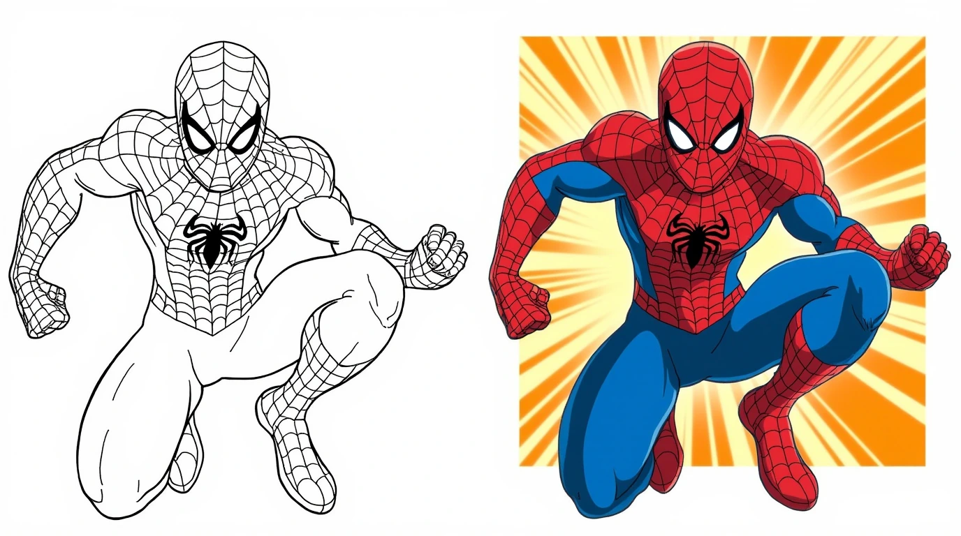 Spider-Man Coloring Pages