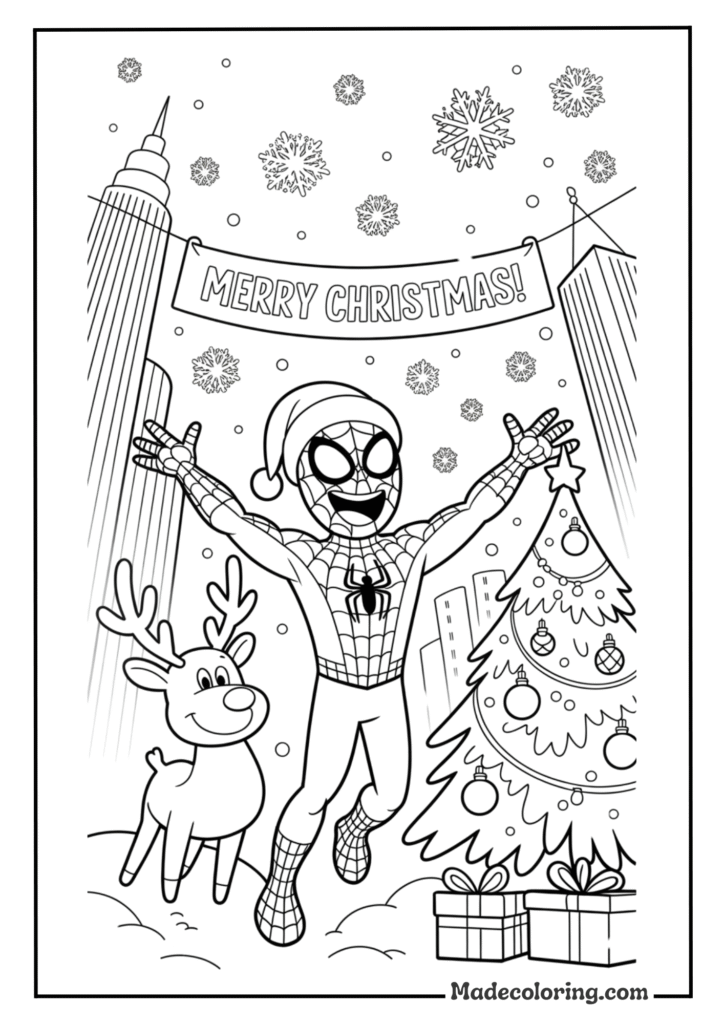 Spider-man Christmas