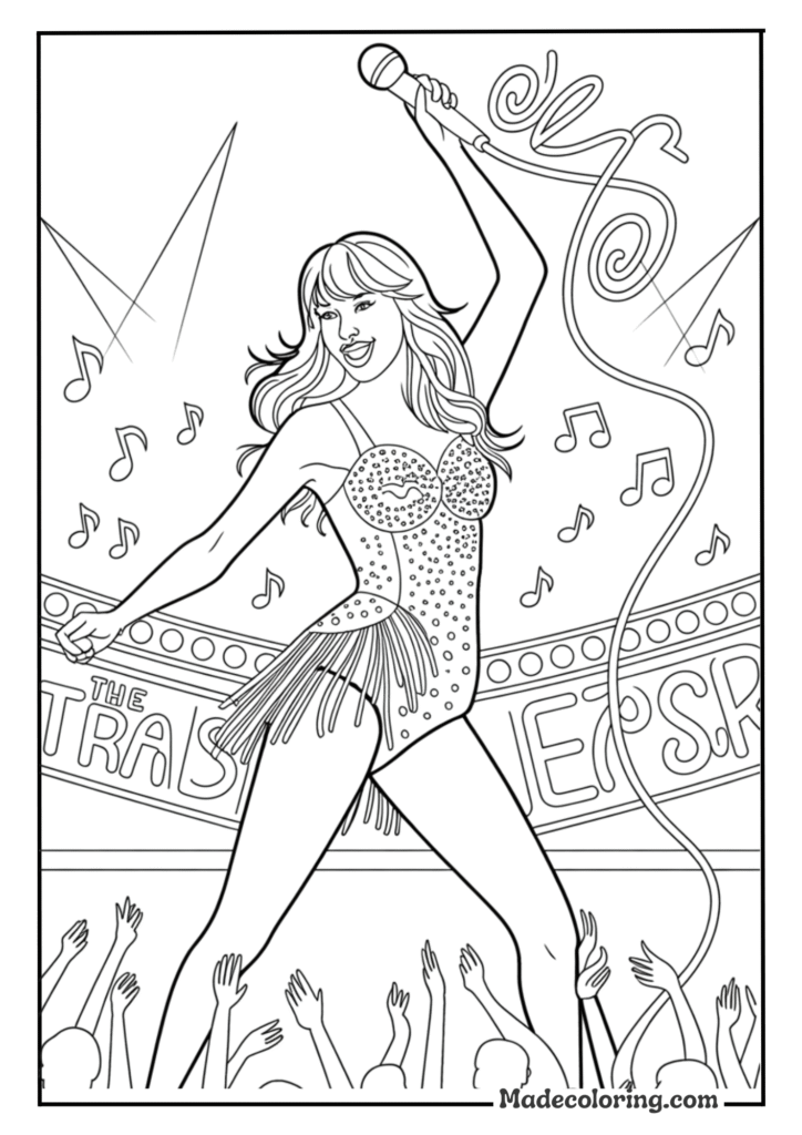 Taylor Swift Dancing On Stage