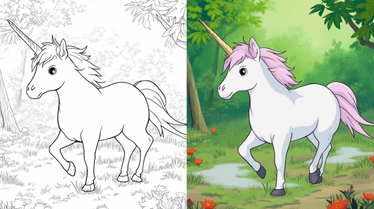 unicorn Coloring Pages