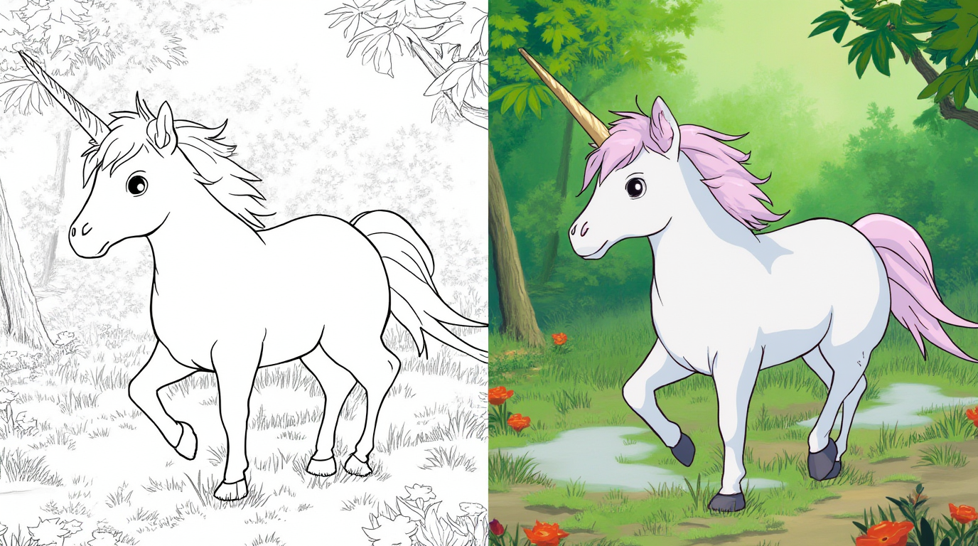 unicorn Coloring Pages