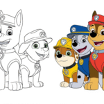 Paw Patrol coloring pages