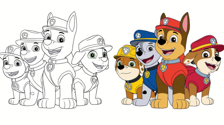 Paw Patrol coloring pages