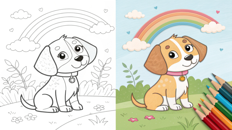 Dog coloring pages