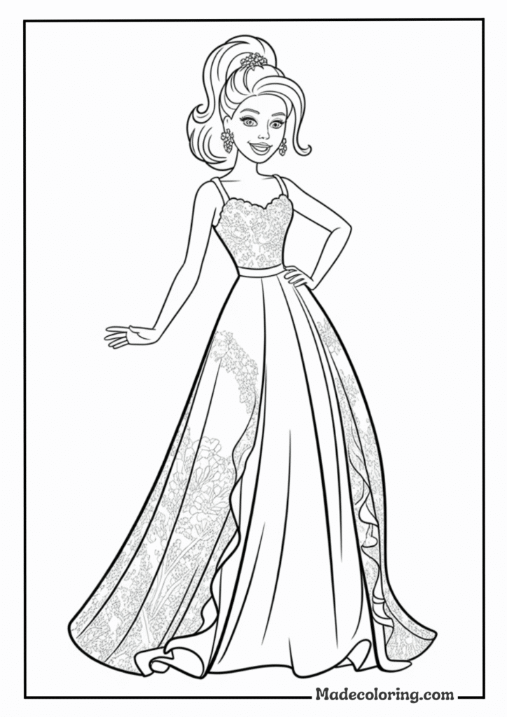 Barbie's Fashion Show Moment