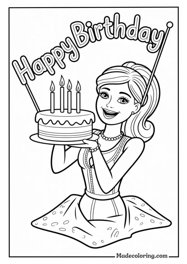 Birthday Party Barbie's Celebration