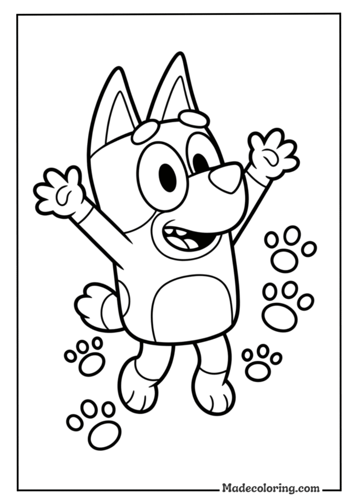 Bluey Happy Dance