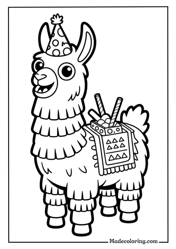 Colorful Fortnite Llama