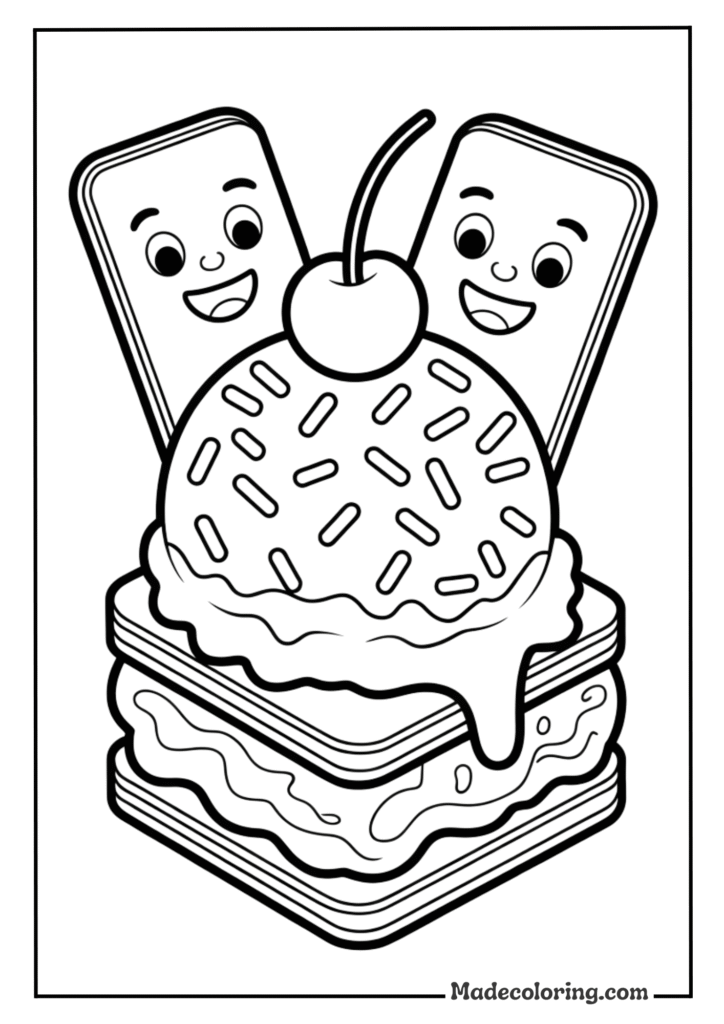 Cool Ice Cream Sandwich