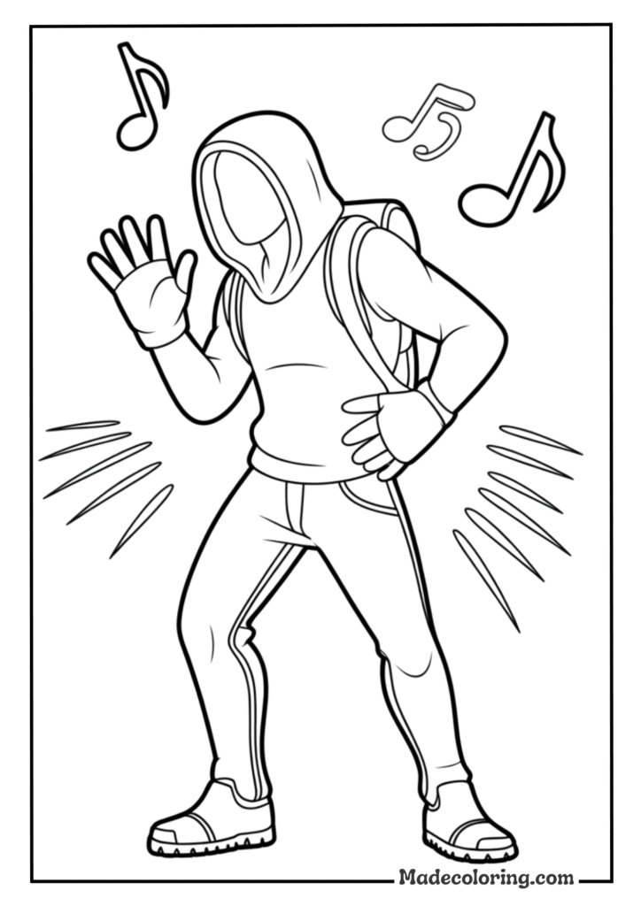 Dancing Fortnite Hero 