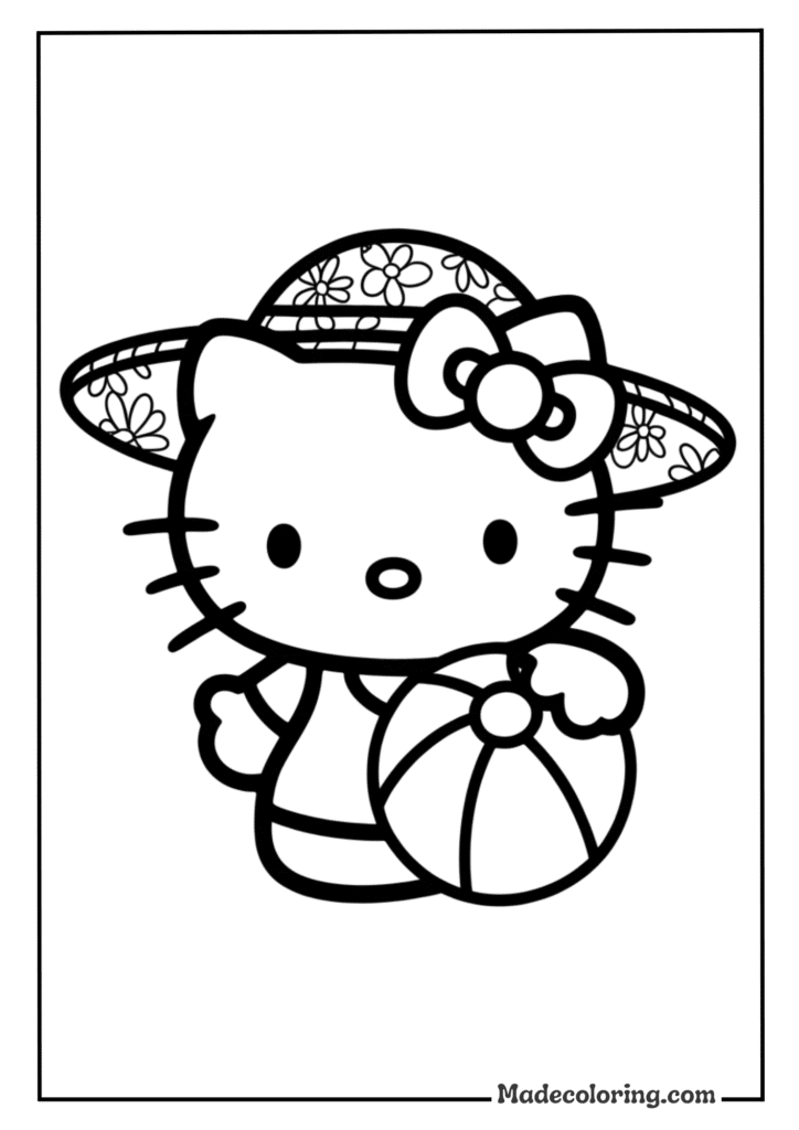 Hello Kitty Summer Beach Fun