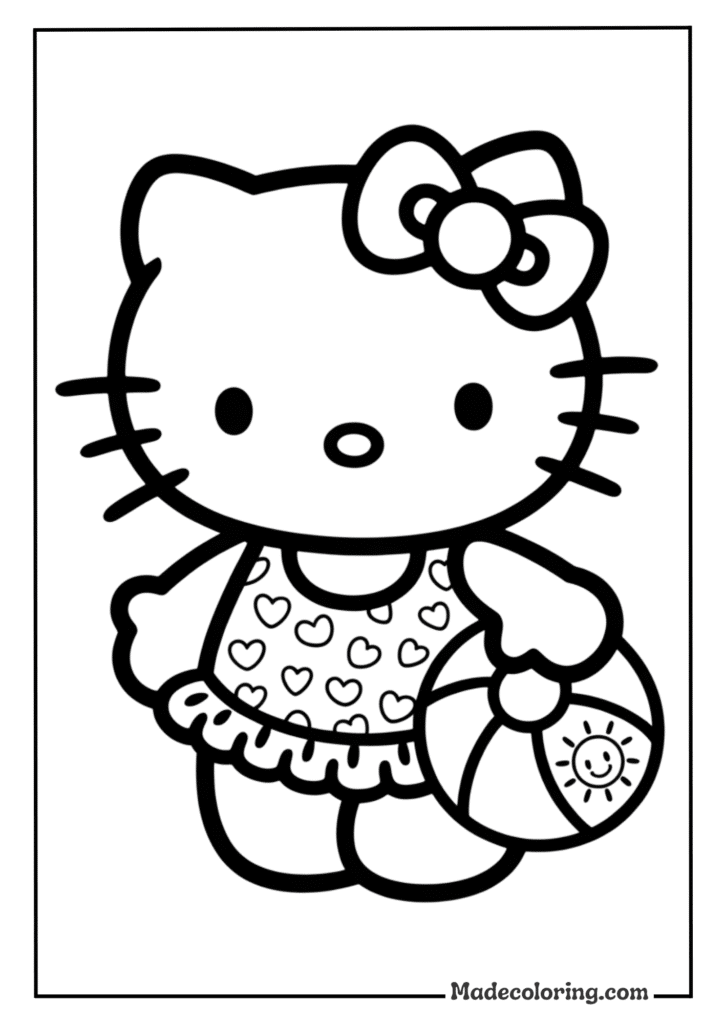 Hello Kitty Summer Swimsuit Style