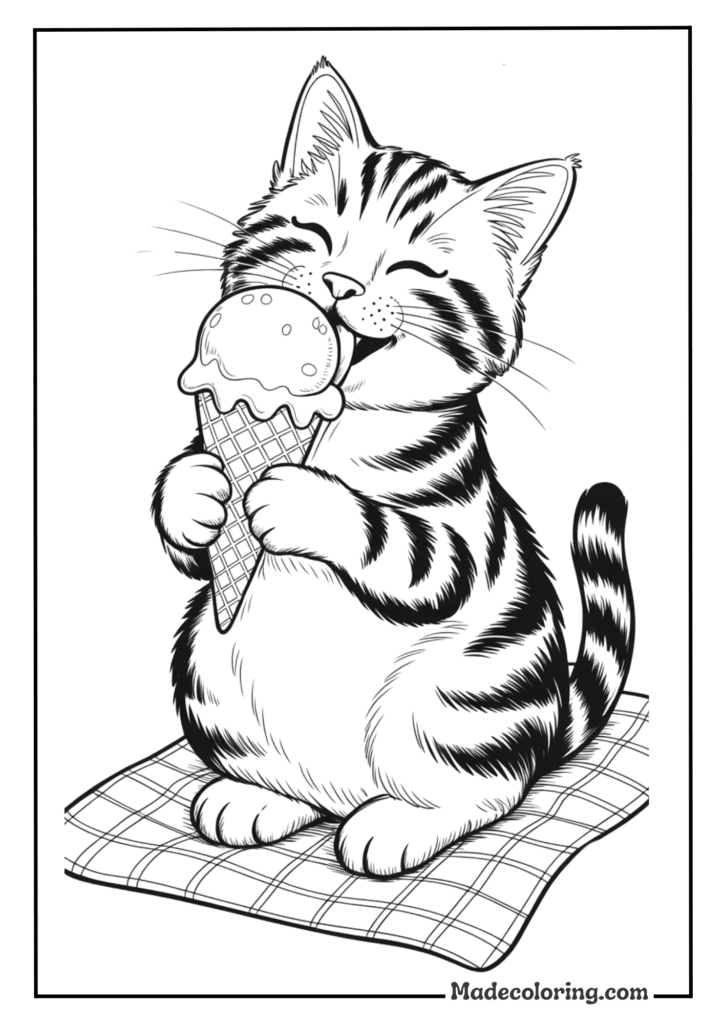 Kitty's Ice Cream Adventure