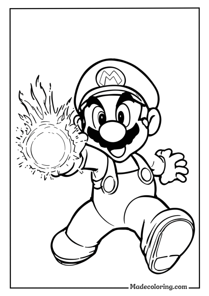 Mario Fire Power