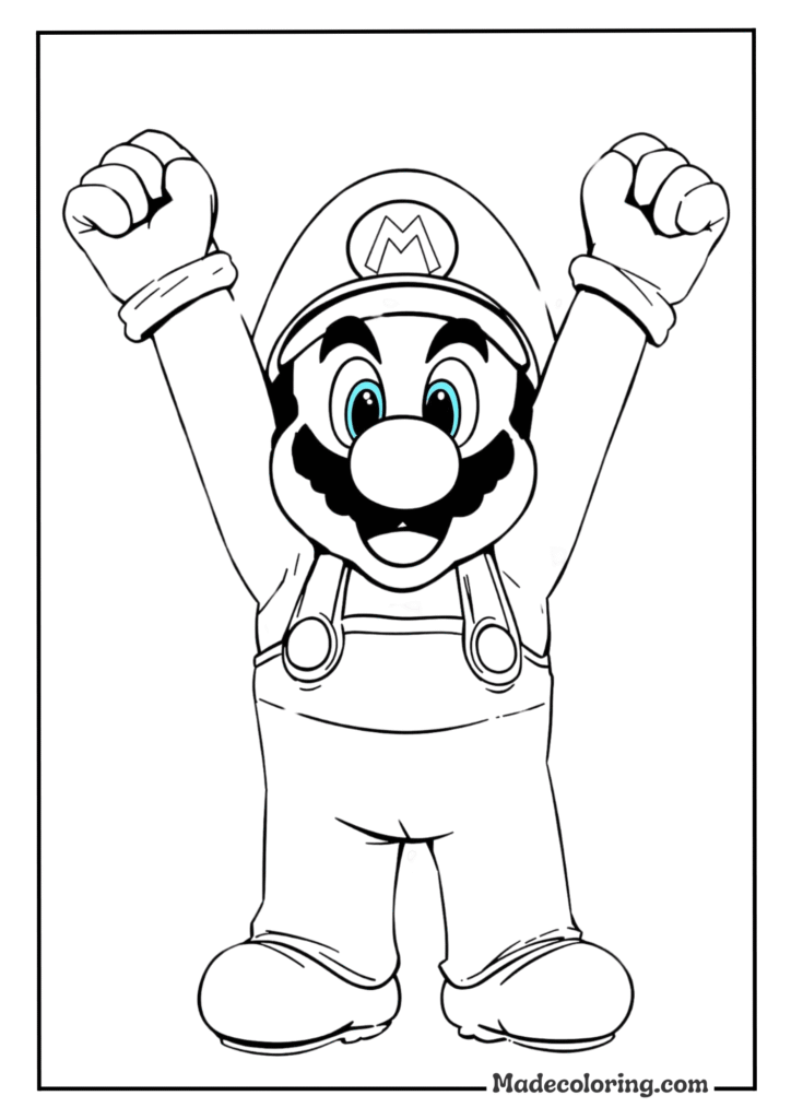 Mario Victory Pose