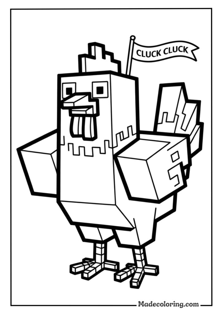 Minecraft Chicken Farm