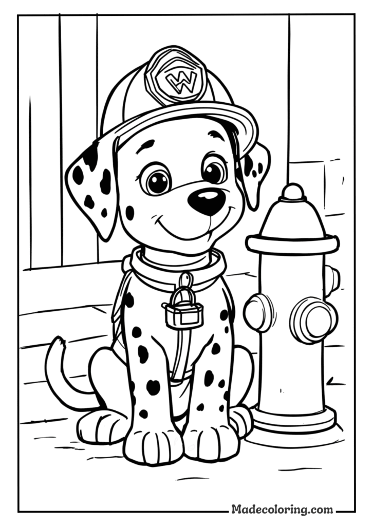 Paw Patrol Marshall Fire Fighter