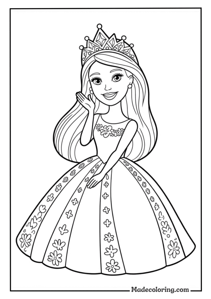 Princess Barbie's Royal Wave