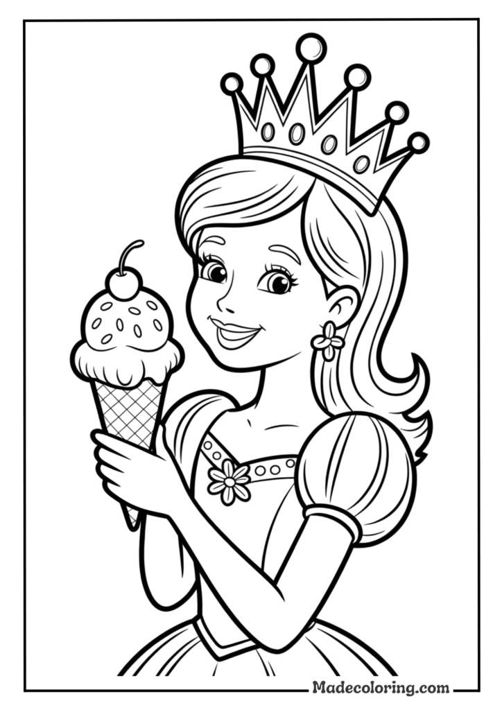 Princess Ice Cream Delight