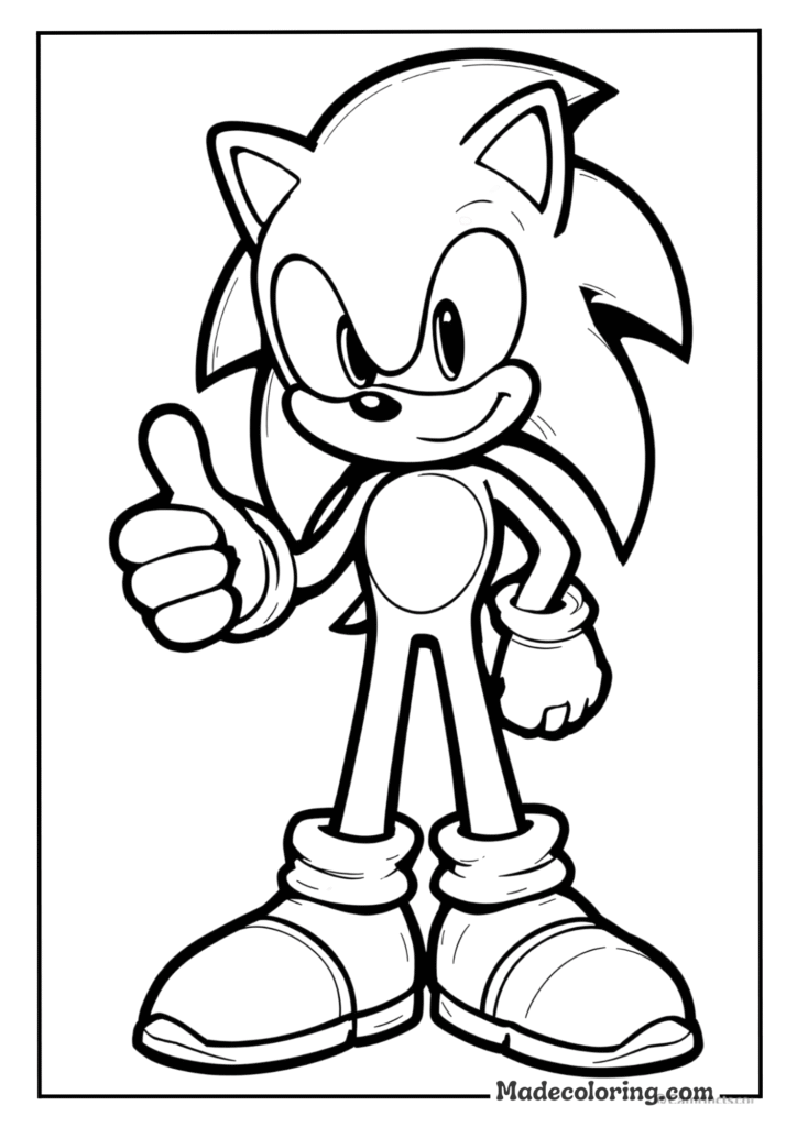 Sonic Victory Pose