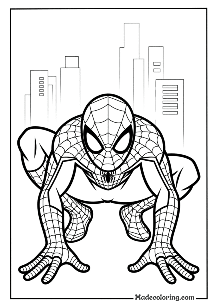Spider-Man Ready Position