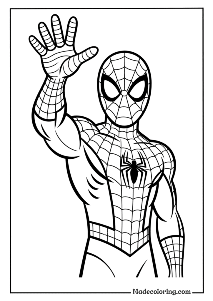 Spider-Man Says Hello