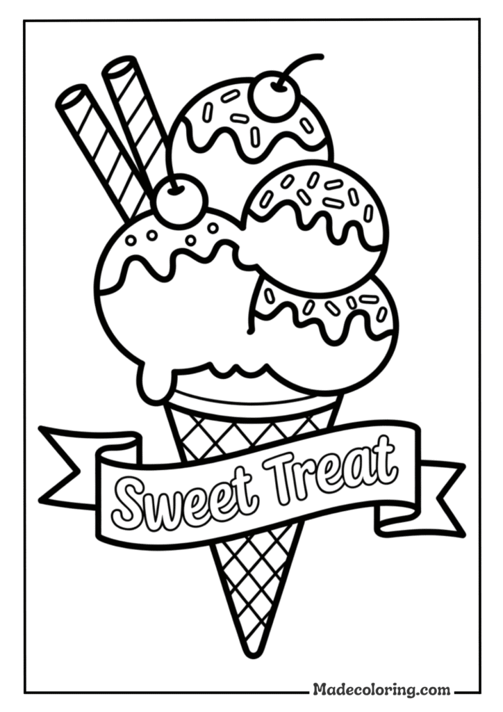 Summer Ice Cream Delight
