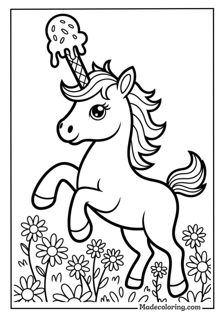 Unicorn Ice Cream Magic
