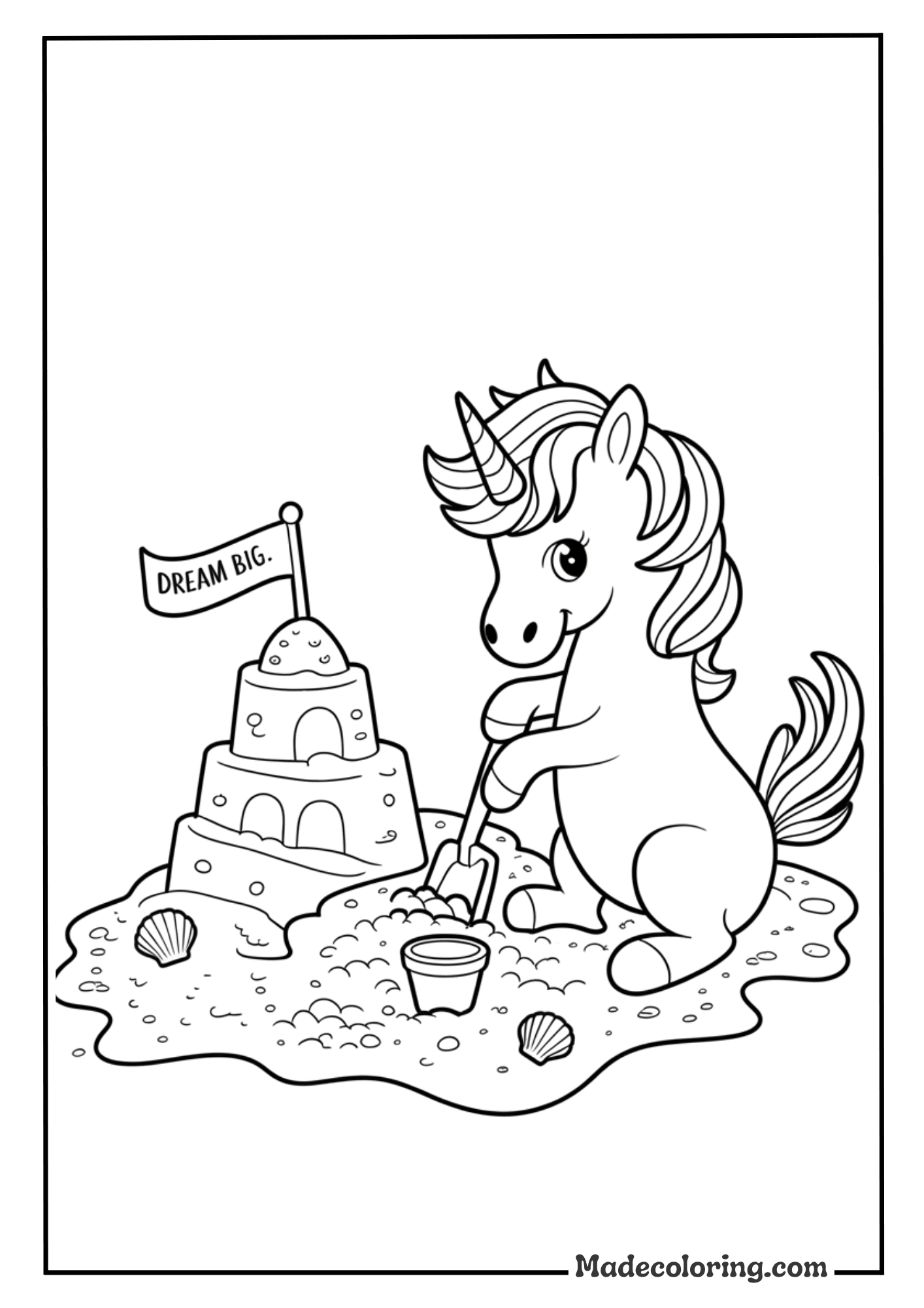 Unicorn Summer Beach Adventure