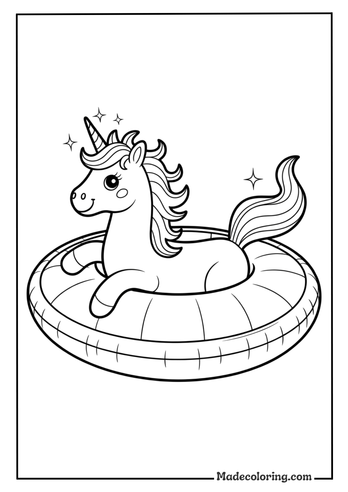 Unicorn Summer Pool Party