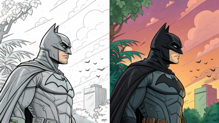 Batman Coloring Pages