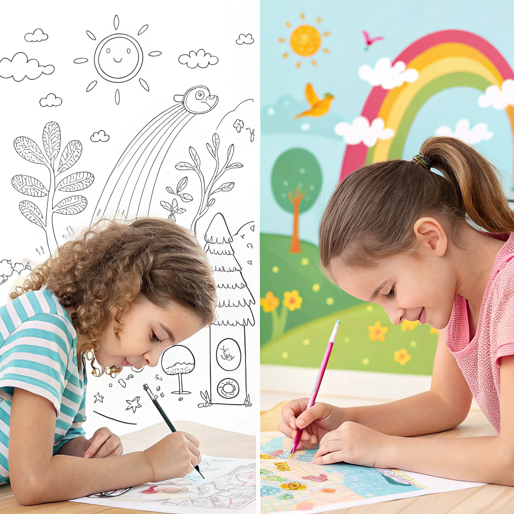 Free Printable Coloring Pages for Kids & Adults
