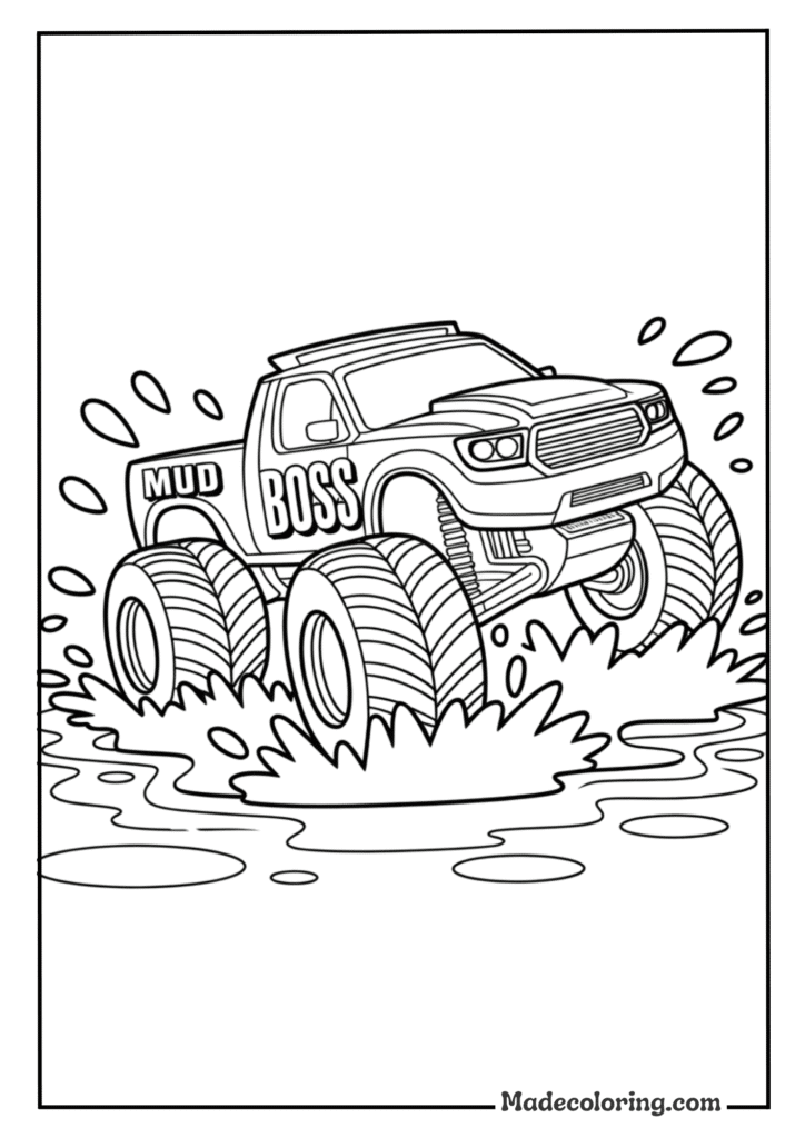 Muddy Monster Truck Adventure